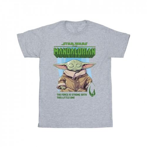 Star Wars Boys The Mandalorian The Force Is Strong T-Shirt