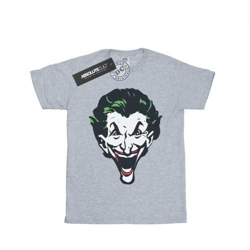 DC Comics Girls The Joker Big Face katoenen T-shirt