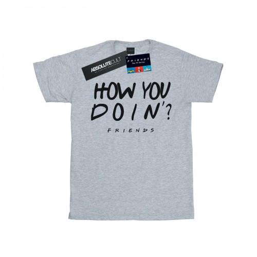 Friends Girls How You Doin? Cotton T-Shirt