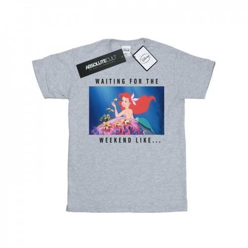 Disney Princess meisjes Ariel wachten op het weekend katoenen T-shirt