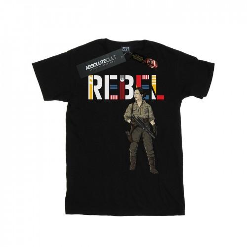 Star Wars meisjes de opkomst van Skywalker Rebel Rose katoenen T-shirt