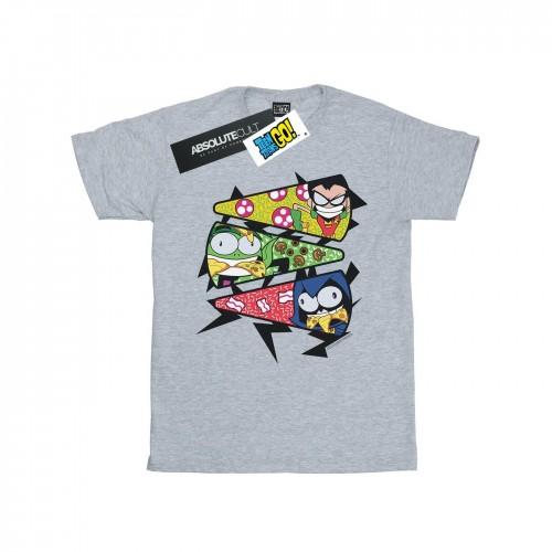 DC Comics Girls Teen Titans Go Pizza Slice katoenen T-shirt