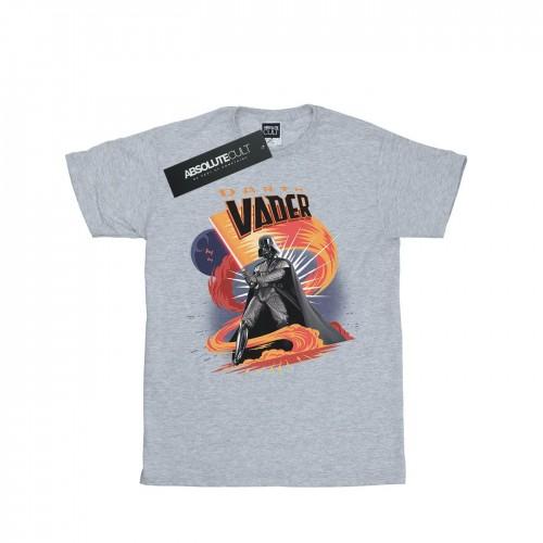 Star Wars Darth Vader Swirling Fury katoenen T-shirt voor meisjes