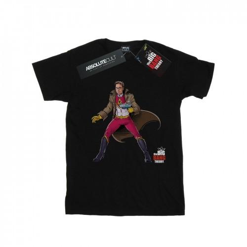 The Big Bang Theory Het Big Bang Theory meisjes Leonard superheld katoenen T-shirt