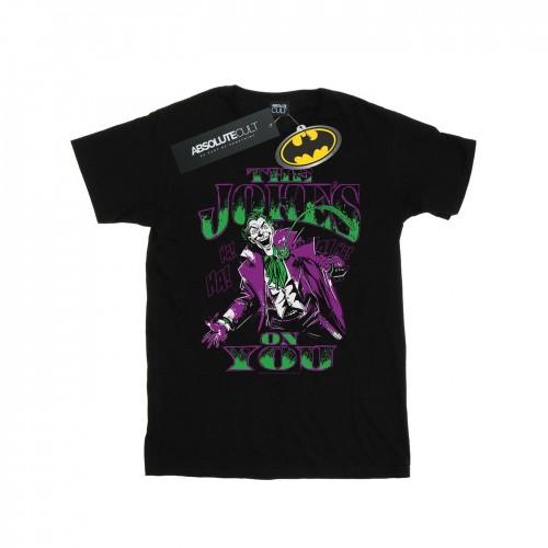 DC Comics Girls Joker The Joke's On You katoenen T-shirt