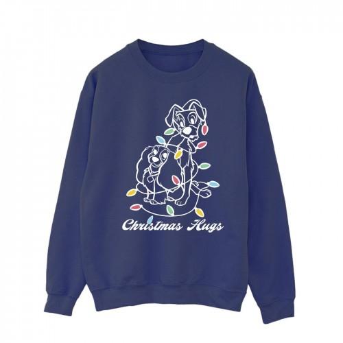 Disney Heren Lady en de Trump Christmas Hugs Sweatshirt