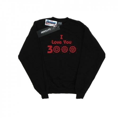 Marvel Heren Avengers Endgame I Love You 3000 Circuits Sweatshirt