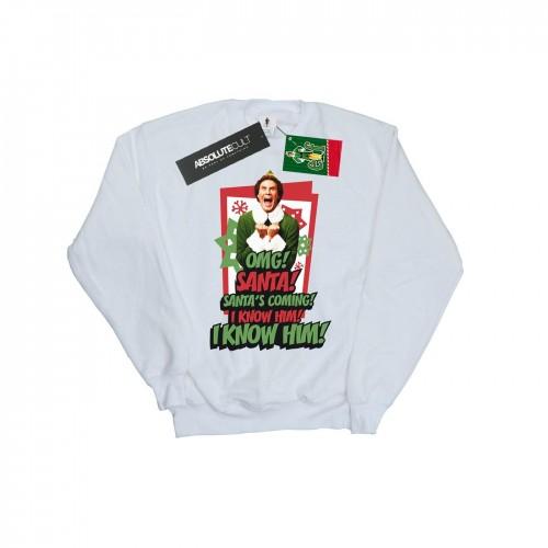 Elf jongens OMG Kerstman Sweatshirt