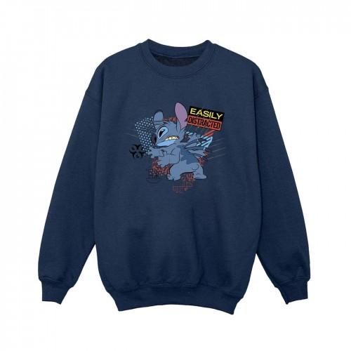 Disney Boys Lilo en Stitch gemakkelijk afgeleid sweatshirt