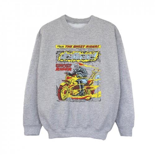 Marvel Ghost Rider Chest Deathrace-sweatshirt voor jongens