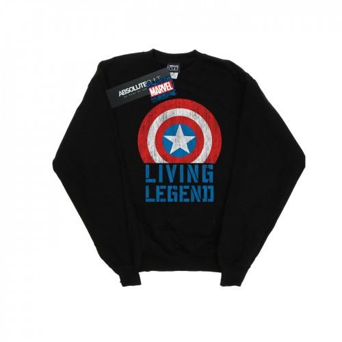 Marvel Boys Captain America Living Legend-sweatshirt