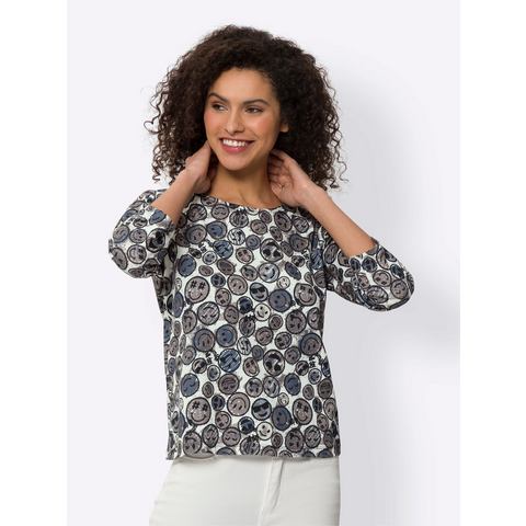 Heine Shirt met ronde hals Shirtjasje (1-delig)