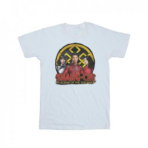 Marvel Girls Shang-Chi en de legende van de tien ringen Groepslogo embleem katoenen T-shirt