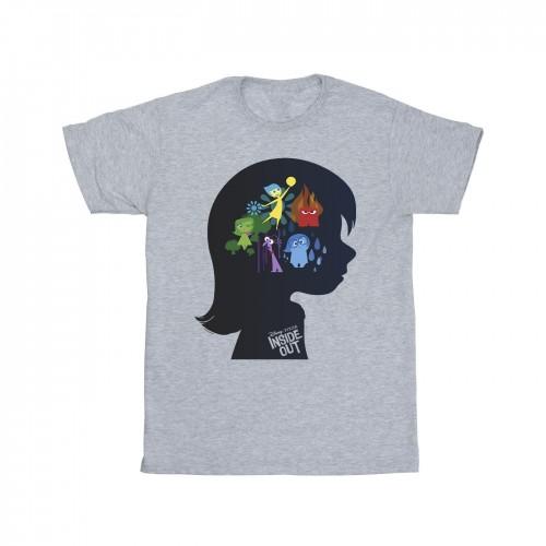 Disney meisjes binnenstebuiten silhouet katoenen T-shirt