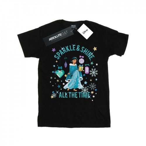 Disney meisjes prinses Jasmine Sparkle en Shine katoenen T-shirt