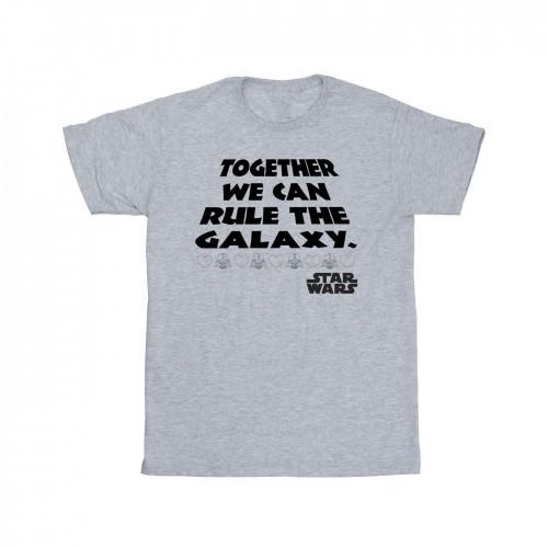 Star Wars Girls Together We Can Rule The Galaxy Cotton T-Shirt