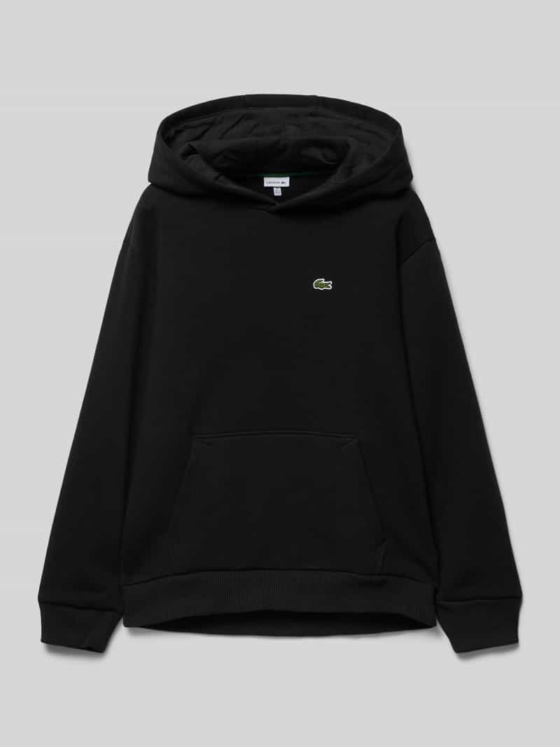 Lacoste Hoodie met logopatch