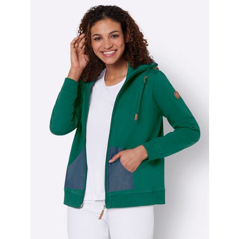 Casual Looks Shirtjasje Sweatvest (1-delig)