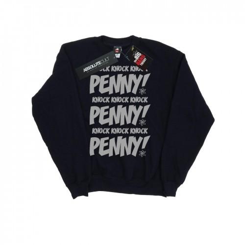 The Big Bang Theory Het Big Bang Theory Boys Sheldon Knock Knock Penny-sweatshirt