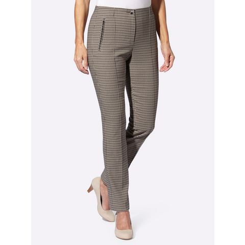 Classic Basics Pantalon met vouw