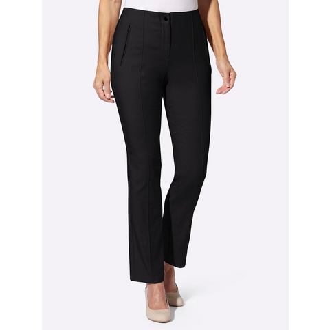 Classic Basics Pantalon met vouw