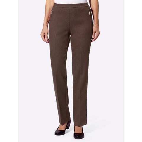 Classic Basics Pantalon met vouw