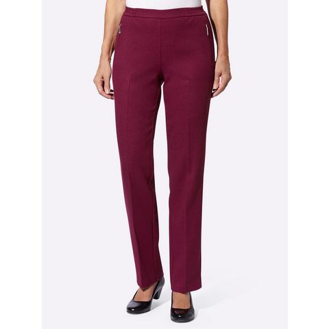 Classic Basics Pantalon met vouw