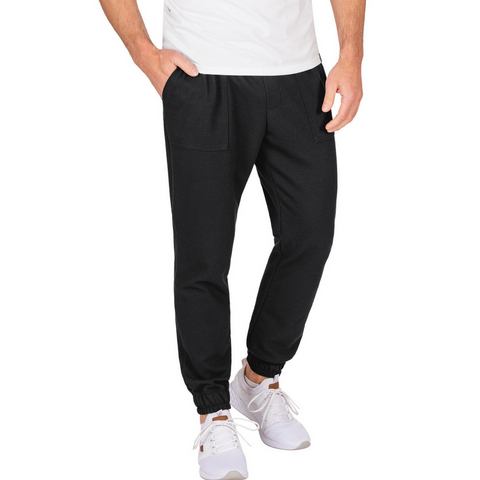 Trigema Jerseybroek  joggingbroek met opgestikte zakken (1-delig)