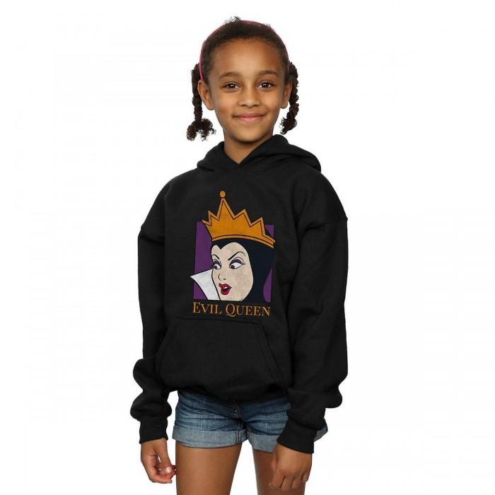 Pertemba FR - Apparel Sneeuwwitje en de zeven dwergen meisjes evil queen hoofd katoenen hoodie