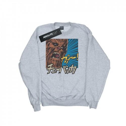 Star Wars Girls Chewbacca Roar Pop Art Sweatshirt