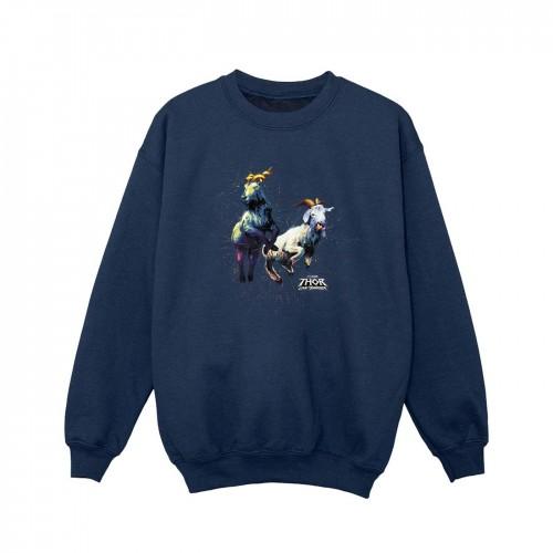 Marvel Girls Thor Love en Thunder Toothgnasher Flames-sweatshirt