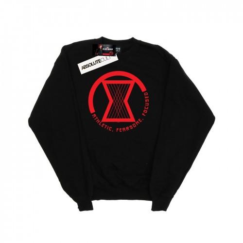 Marvel Black Widow Movie atletisch logo-sweatshirt voor meisjes