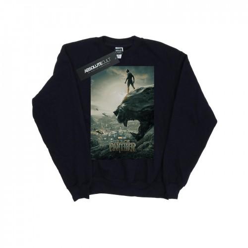 Marvel Girls Black Panther poster-sweatshirt