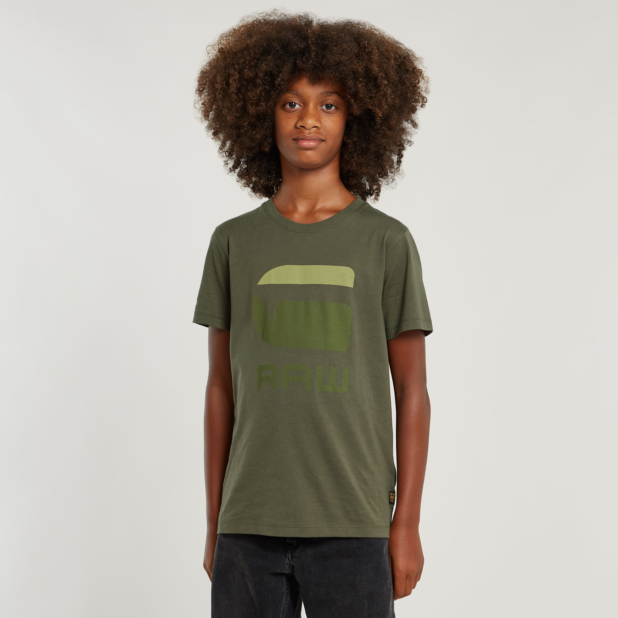 G-Star RAW Kids T-Shirt Regular - Groen - jongens