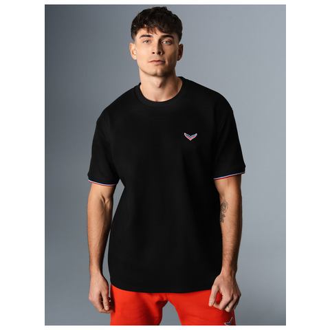 Trigema T-shirt TRIGEMA oversized T-shirt in wafel look (1-delig)