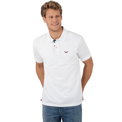 Trigema Poloshirt  poloshirt met maritieme details (1-delig)