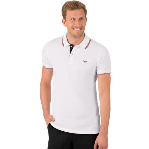 Trigema Poloshirt TRIGEMA slim fit poloshirt (1-delig)