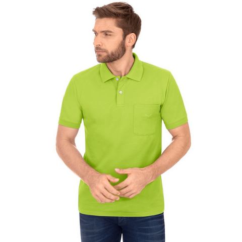 Trigema Poloshirt TRIGEMA poloshirt met borstzak (1-delig)