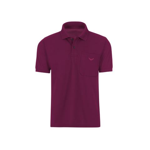 Trigema Poloshirt TRIGEMA poloshirt met borstzak (1-delig)