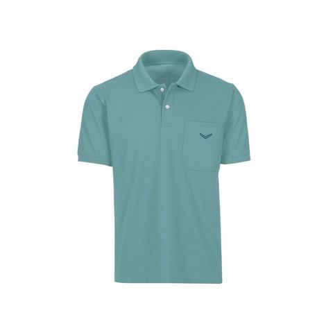 Trigema Poloshirt  poloshirt met borstzak (1-delig)