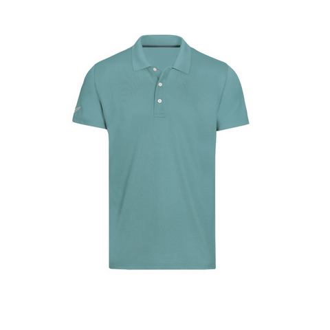 Trigema Poloshirt TRIGEMA poloshirt van polyester met knoopsluiting (1-delig)