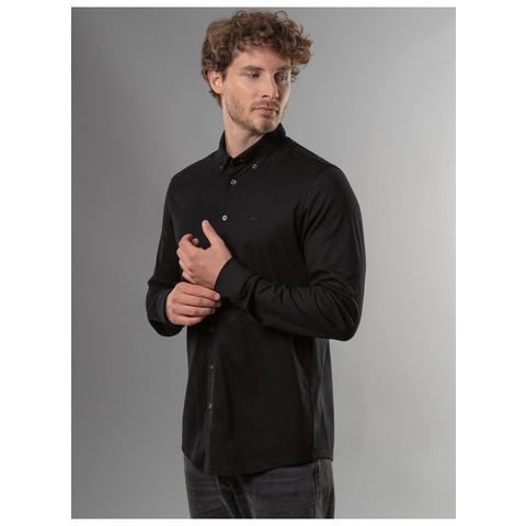 Trigema Poloshirt  business overhemd van DELUXE single jersey (1-delig)