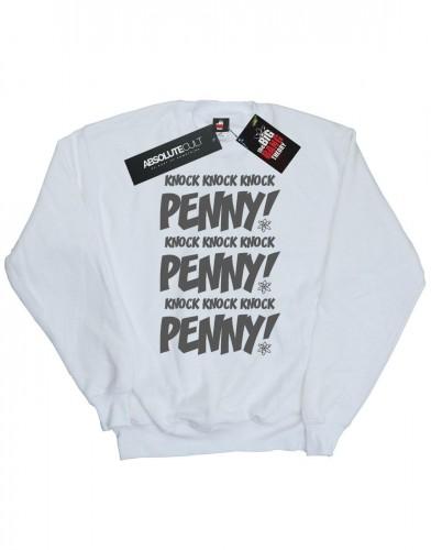 The Big Bang Theory Het Big Bang Theory heren Sheldon Knock Knock Penny katoenen sweatshirt