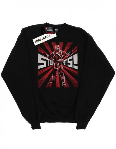 Marvel Mens Black Widow Movie Red Sparrow past katoenen sweatshirt