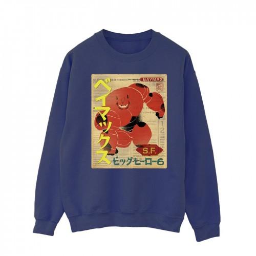 Disney Heren Big Hero 6 Baymax Baymax Krant Sweatshirt