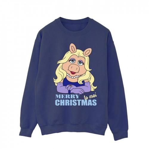 Disney Heren Muppets Miss Piggy Queen of Holidays Sweatshirt