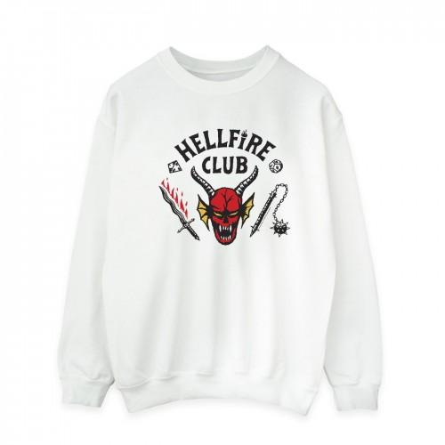 Pertemba FR - Apparel Netflix Heren Stranger Things Hellfire Club Sweatshirt