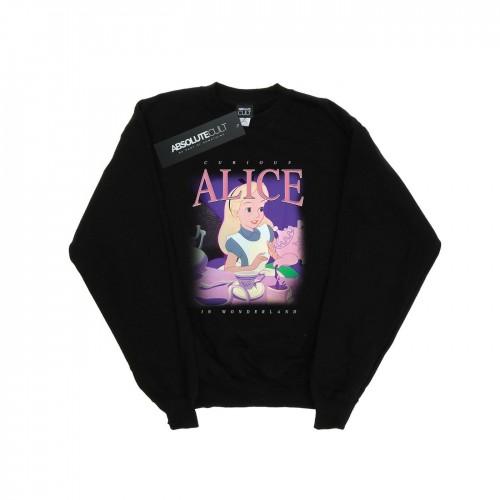 Disney Heren Alice in Wonderland Montage Sweatshirt