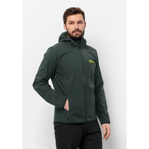 Jack Wolfskin Softshell-jack BORNBERG HOODY M