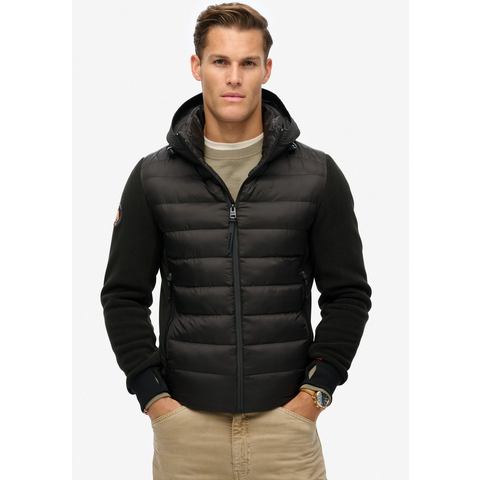 Superdry Gewatteerde jas HOODED STORM FLEECE BOMBER